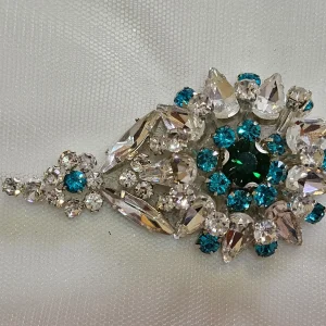 pearl and sequin beaded patch