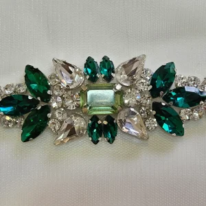 vintage beaded applique patch
