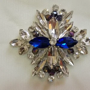 vintage beaded applique patch