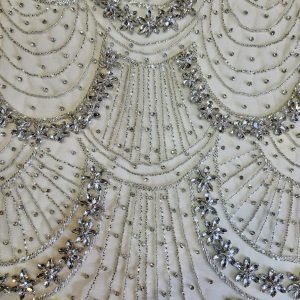hand made pearl fabric