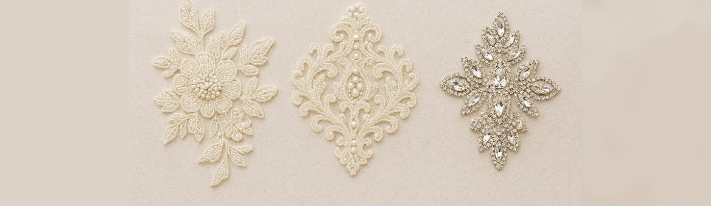 Elevate Your Designs with Exquisite Hand Beaded Appliques from Trisha Exports