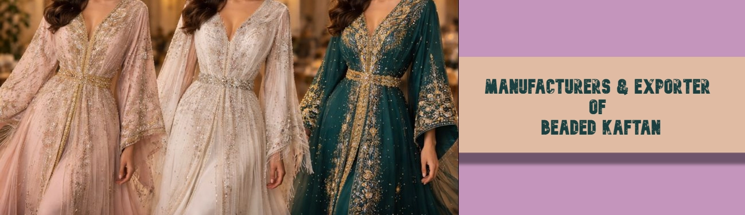 The Growing Global Appeal of Beaded Kaftans in Bridal and Luxury Fashion