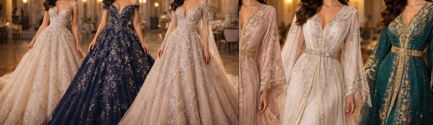 Beaded Evening Ball Gowns: Perfect for Red Carpet, Galas & Grand Events