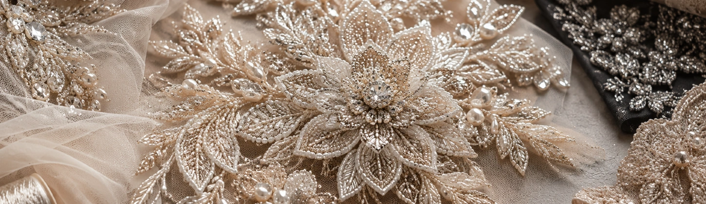 Hand Beaded Appliques: The Luxury Embellishment Transforming Global Fashion